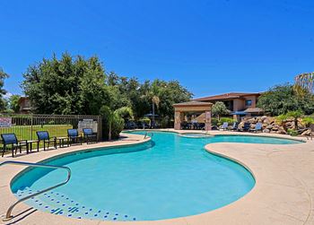 Sparkling pools